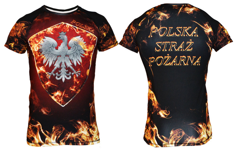 T-shirt Polska Straż Pożarna (1)
